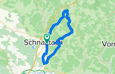 Route in der Bikemap App öffnen