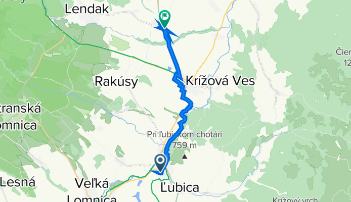 Generála Štefánika 42 do Slovenská Ves