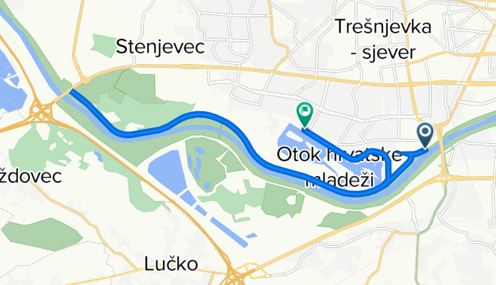 Trešnjevka-jug, Zagabria a Aleja Matije Ljubeka 2, Zagabria