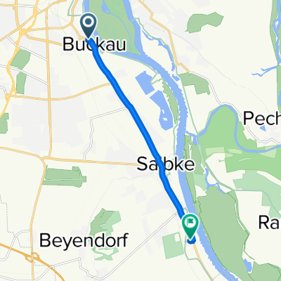 Schönebecker Straße 11, Magdeburg to Schönebecker Chaussee 7, Magdeburg