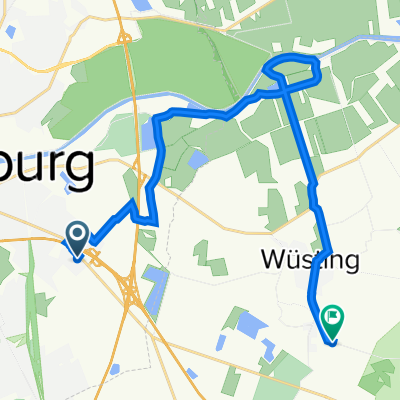 Gagelweg 5, Oldenburg nach Ströhenweg 12A, Hude