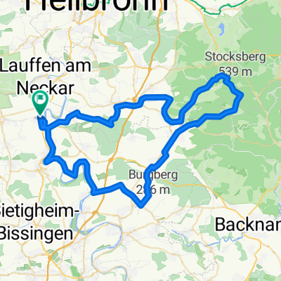 Kirchheim - Prevorst - Beilstein - Kirchheim