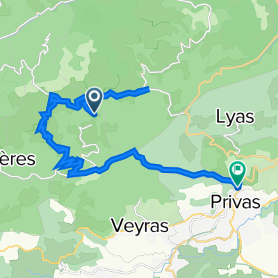 Route du Rey, Creysseilles à 6 Avenue Lucien Brunel, Lyas