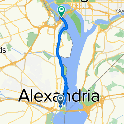 724 S Royal St, Alexandria to Mount Vernon Trail, Arlington