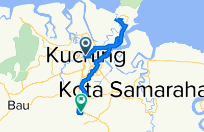 Route in der Bikemap App öffnen