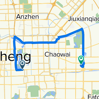 Xicheng, Beijing to Chaoyang, Beijing