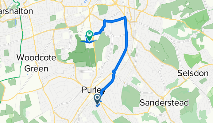 32 Olden Lane, Purley to 6 Pegasus Road, Croydon