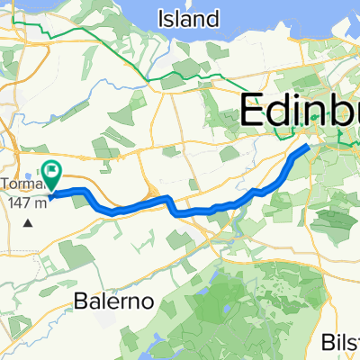 Ratho to Lochrin Basin, EDH &amp; Return