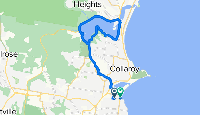 89 Oaks Avenue, Dee Why to The Strand, Dee Why