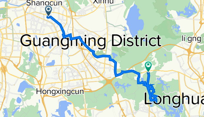 Kangle Road, Shenzhen to Guanguang Road, Shenzhen