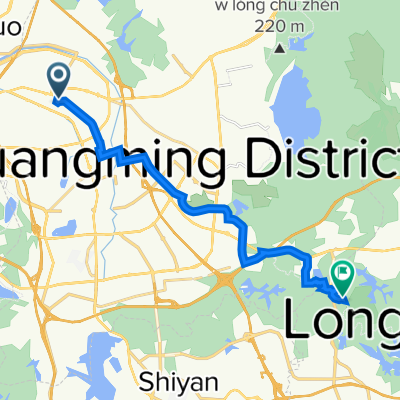 Kangle Road, Shenzhen to Minglang Road, Shenzhen