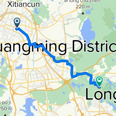 Kangle Road, Shenzhen to Longhua, Shenzhen