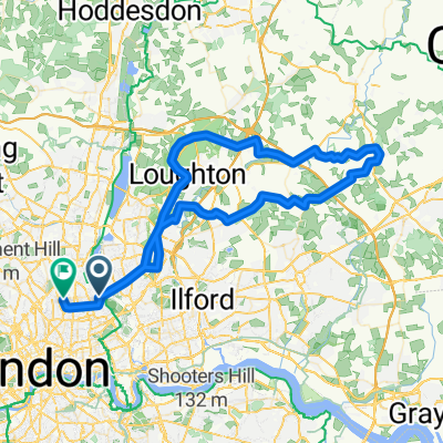 Road-North East London-Short 70km