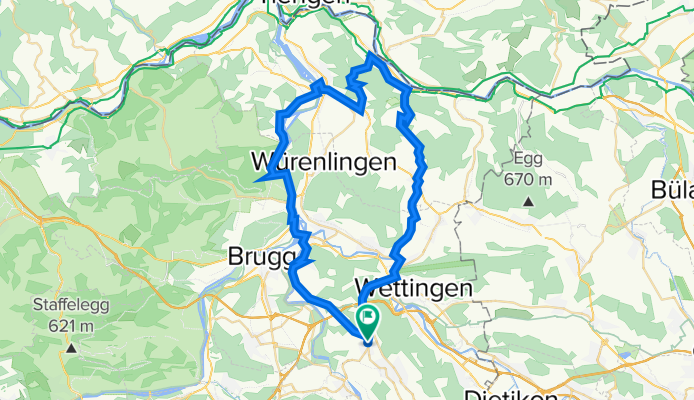 Runde Studenland 53.7 km