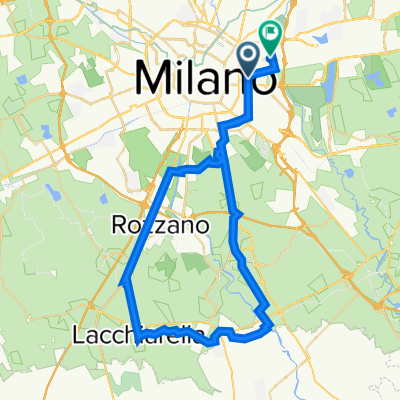 Viale Campania 34, Milano to Via S.Faustino Via Bistolfi, Milano