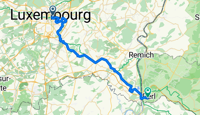 Luxembourg to Perl