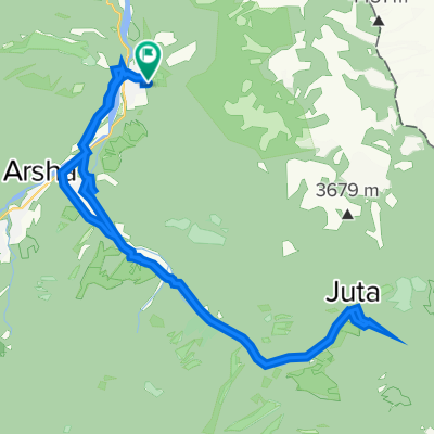 Дорога до села Juta 45 км. Грузія