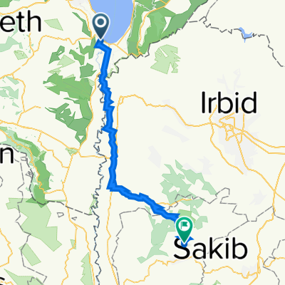 Sea of Galilee to Ajloun