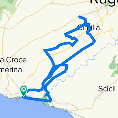 De Via Giulio Verne 35, Marina di Ragusa à Lungomare Andrea Doria 72, Marina di Ragusa