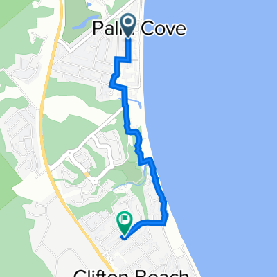 25 Amphora St, Palm Cove to 38 Endeavour Rd, Clifton Beach