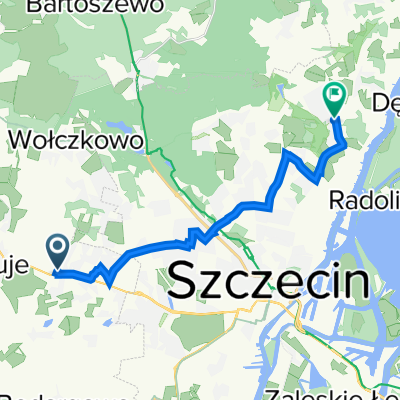 Lubieszyńska, Dobra (Szczecińska) do Ogrodnicza 22, Szczecin