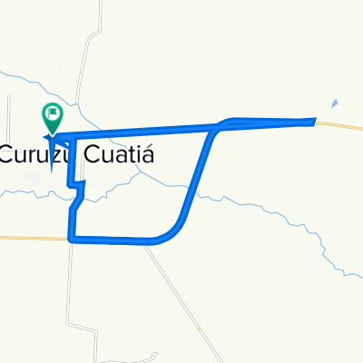 De Juan de Vera 1038, Curuzú Cuatiá a Don Bosco 902, Curuzú Cuatiá
