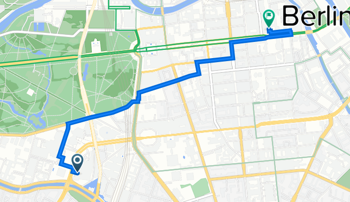 De Potsdamer Straße 37, Berlin a Unter den Linden 6, Berlin