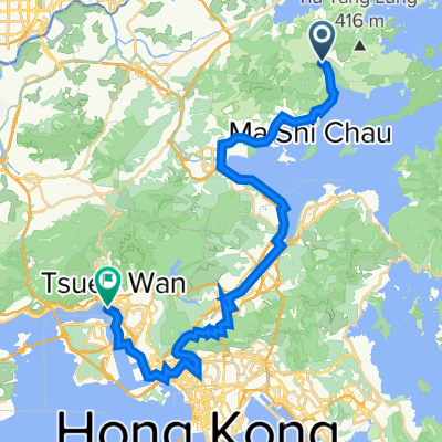 新娘潭路, 船灣 to 荃灣, 荃灣