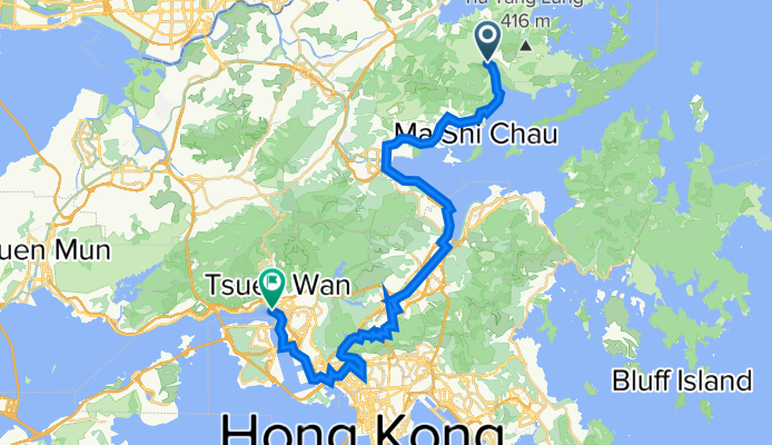 新娘潭路, 船灣 to 荃灣, 荃灣