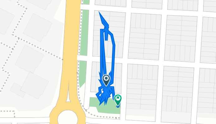 De Avenida de Tejeda 46, San Bartolomé de Tirajana a Avenida de Tejeda 38, San Bartolomé de Tirajana