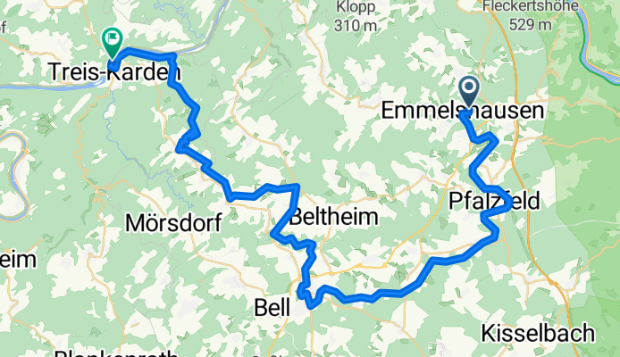 Hunsrück-Mosel Radweg CLONED FROM ROUTE 1081070