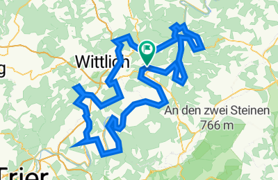 Route in der Bikemap App öffnen