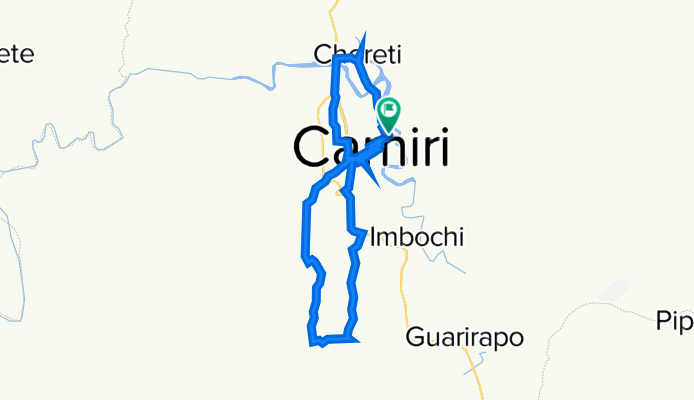 De XF7P+X56, Camiri a XF7P+X56, Camiri