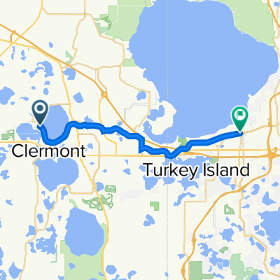 South Lake Trail (Lake Apopka Trail), Clermont to West Plant Street 115, Winter Garden