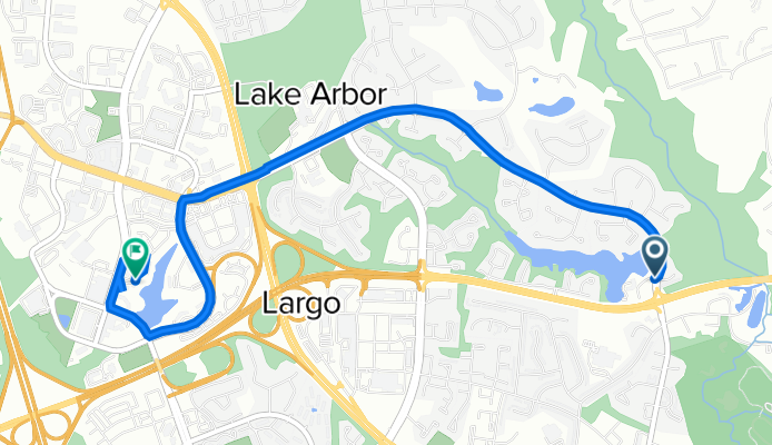 11401–11443 Lake Arbor Way, Bowie to 8921 Town Center Cir, Upper Marlboro