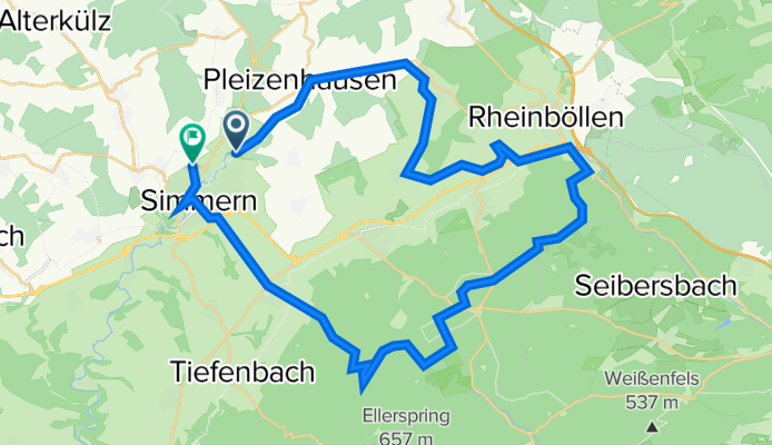 Open this route in Bikemap Web