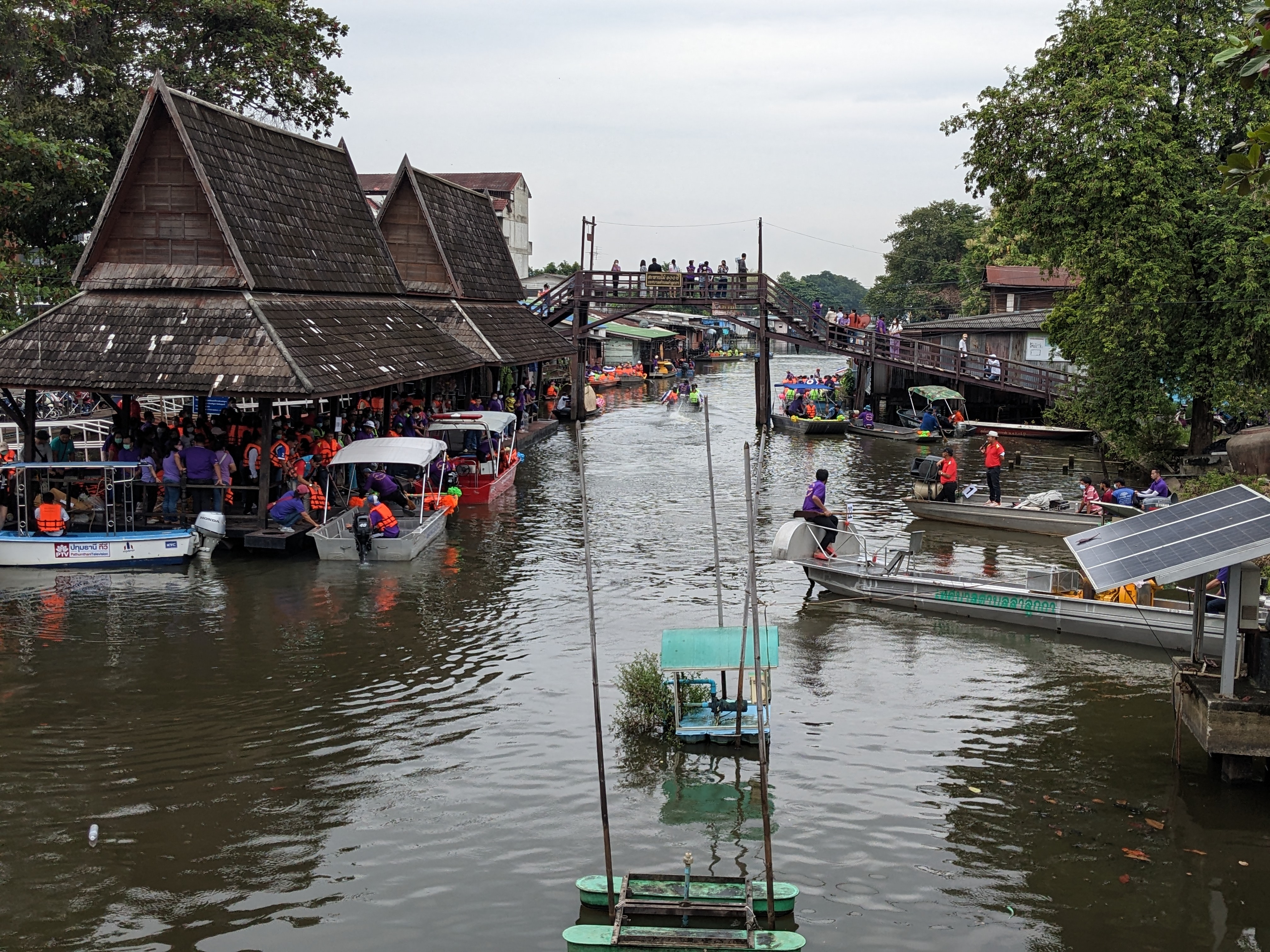 ปั่นไปตลาด 100 ปี คลอง 12