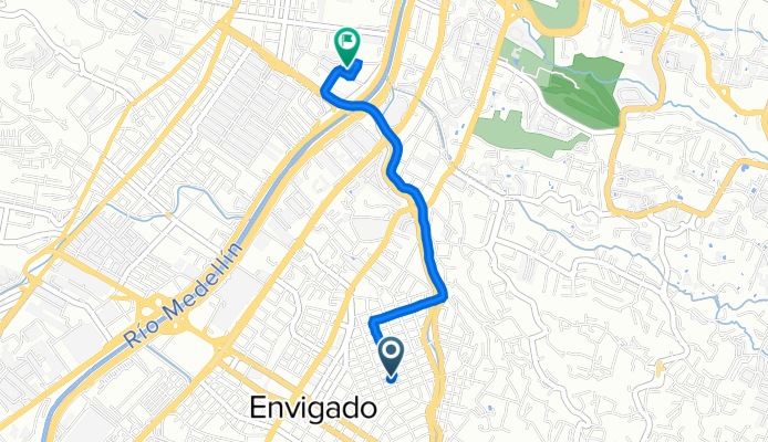 Transversal 34B Sur 32D-100–32D-2, Envigado a Calle 85B 43-23–43-99, Itagüi