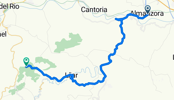 Almanzora hills above Lijar