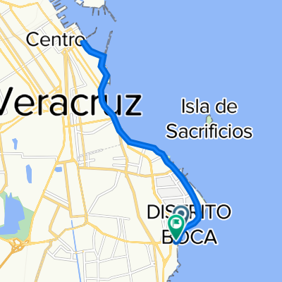 Boulevard Manuel Ávila Camacho 6450, Veracruz a Boulevard Manuel Ávila Camacho 6450, Veracruz