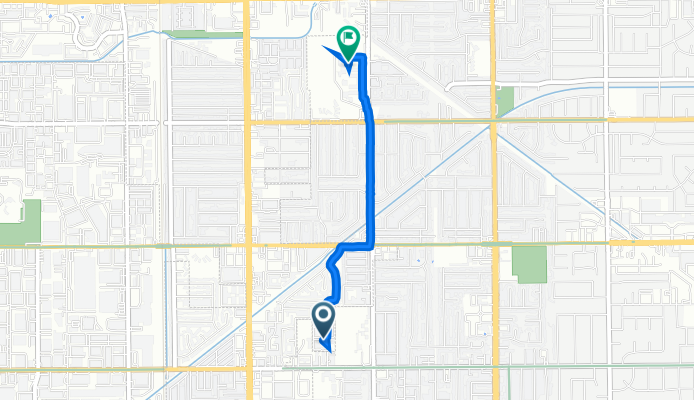 12381 Arrowhead St, Stanton to 11351 Dale St, Garden Grove