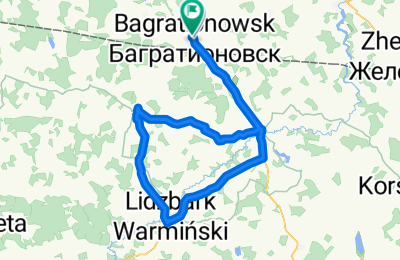 Route in der Bikemap App öffnen