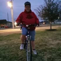 Rode on the Watco Trail in Pittsburg, Kansas.