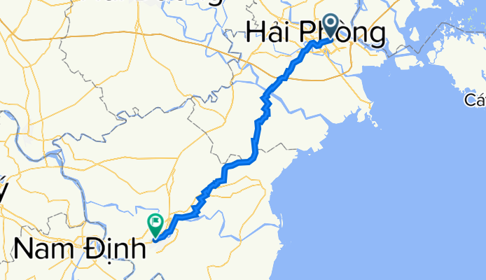 Le Hong Phong, Hải Phòng à Tran Phu, Thai Binh