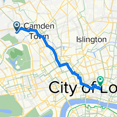 Маршрут на 10 Aldermanbury, London