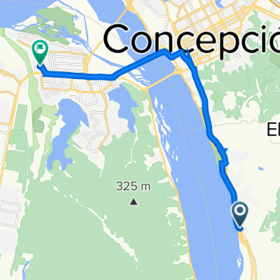 De Cno. A Chiguayante - Las Palmas / Poniente a Calle Diagonal Biobio 165, Concepción