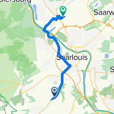 St-Avolder-Straße 85, Saarlouis nach Dillingen/Saar