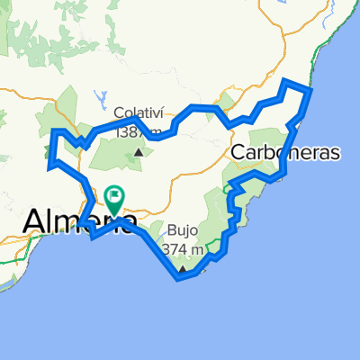 Almeria Agua Amorga Tabernas Bikepacking