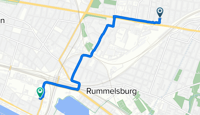 Frankfurter Allee 231A, Berlin nach Markgrafendamm 25C, Berlin