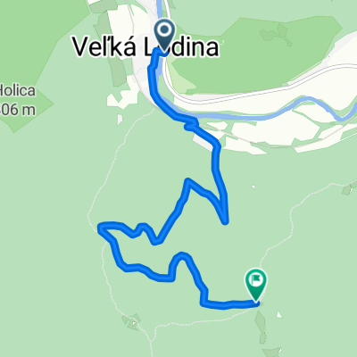 Veľká Lodina hrebeň Jánošíkovej bašty